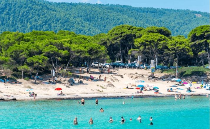Sunday 2Br Welcome Stay Private Holiday House In Chalkidiki - Close To Karydi Beach ブアブロウ エクステリア 写真
